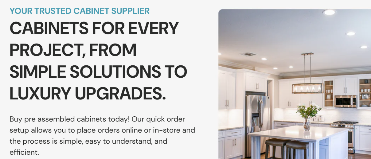 Premium Quality Cabinets, Factory Direct