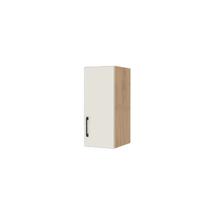 10" Wide x 24" High Wall Cabinet - (Ply Wood Boxes - Flat Panel Doors)