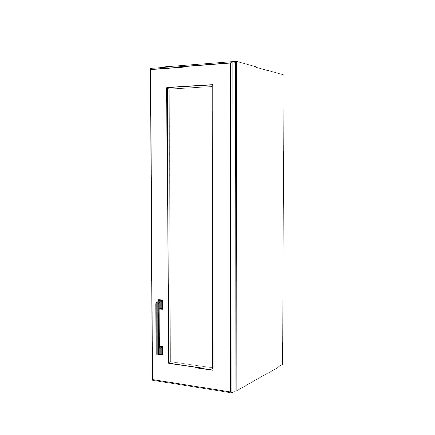 10" Wide x 34" High Wall Cabinet - Thermofoil Doors