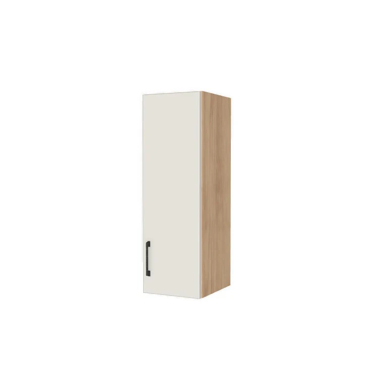 11" Wide x 34" High Wall Cabinet - (Ply Wood Boxes - Flat Panel Doors)