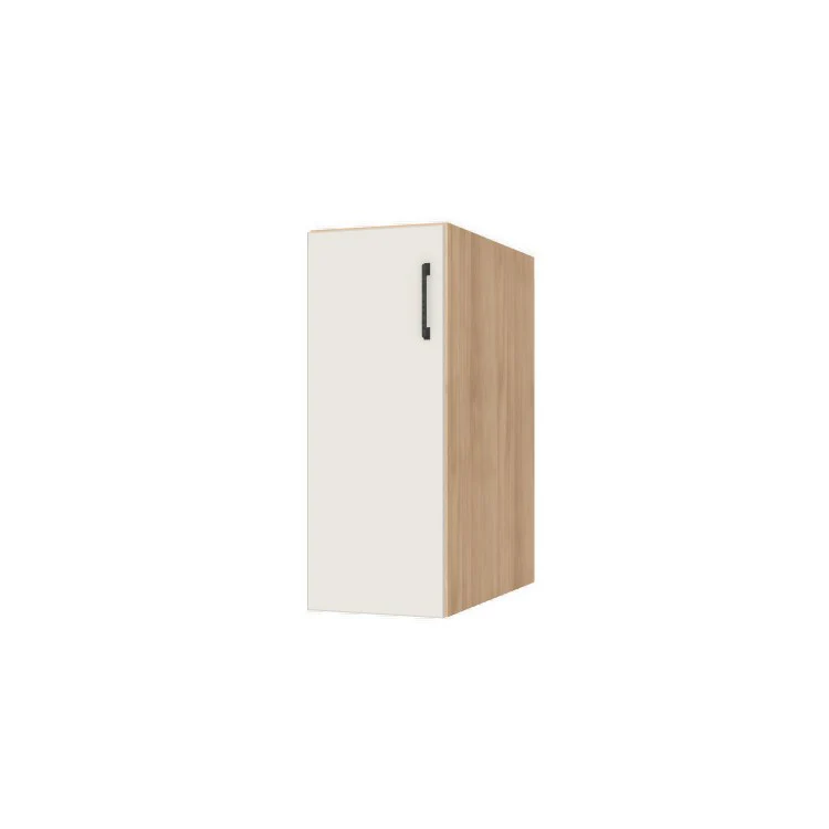 12" Wide Base Cabinet - (Ply Wood Boxes - Flat Panel Doors)