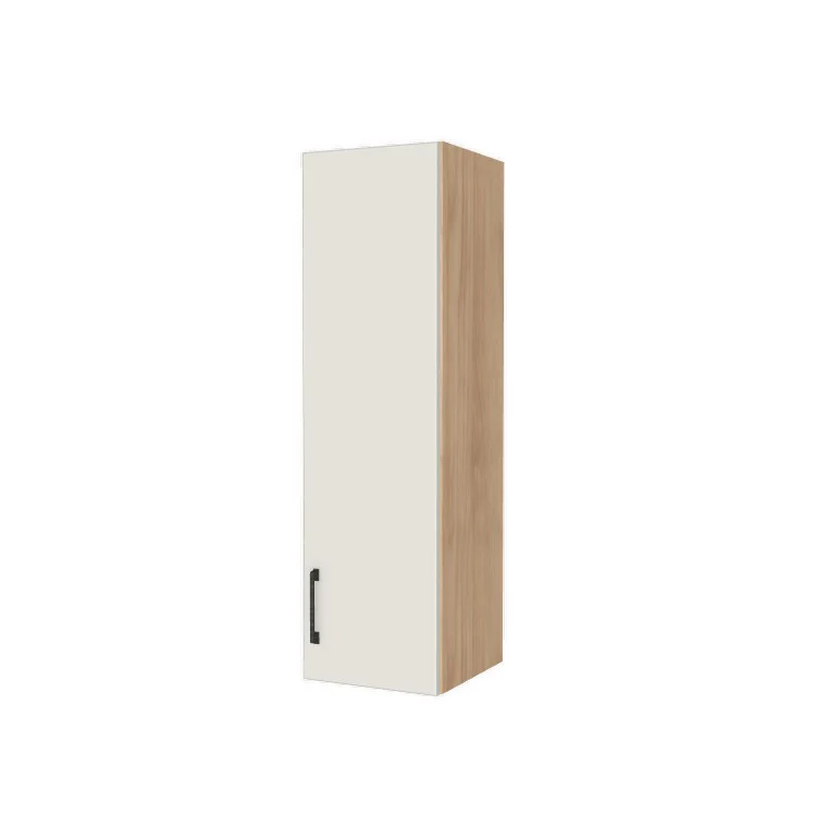 12" Wide x 42" High Wall Cabinet - (Ply Wood Boxes - Flat Panel Doors)