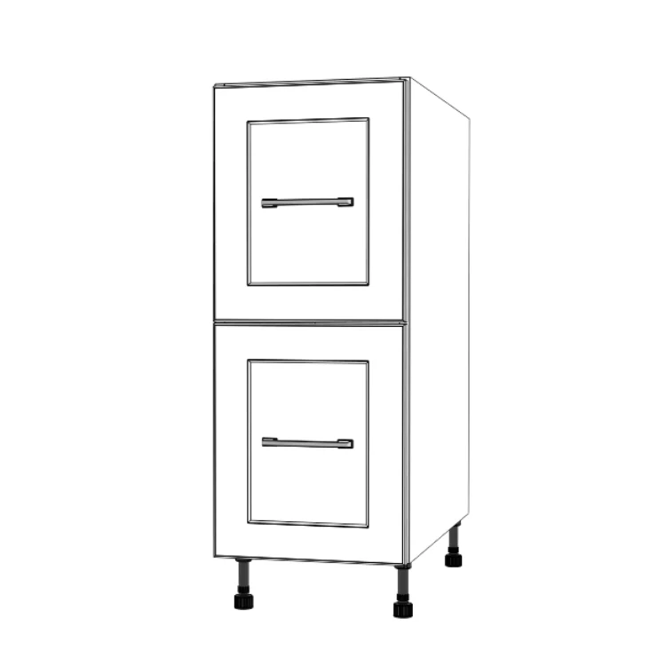 13" Wide Drawer Cabinet - Painted Doors - Image 5