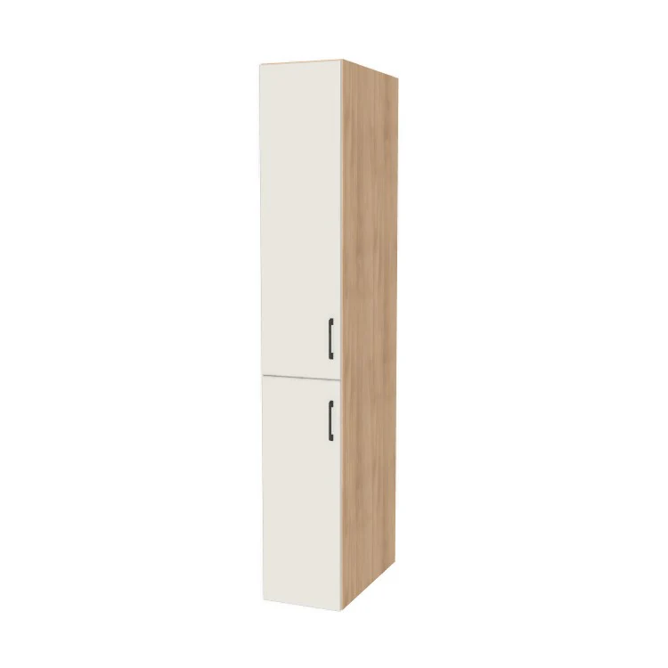 13" Wide Tall Pantry Cabinet - (Ply Wood Boxes - Flat Panel Doors) 24 D