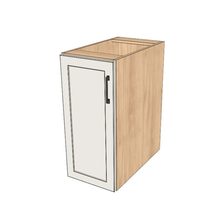 14" Wide Base Cabinet - (Ply Wood Boxes - Thermofoil Doors)
