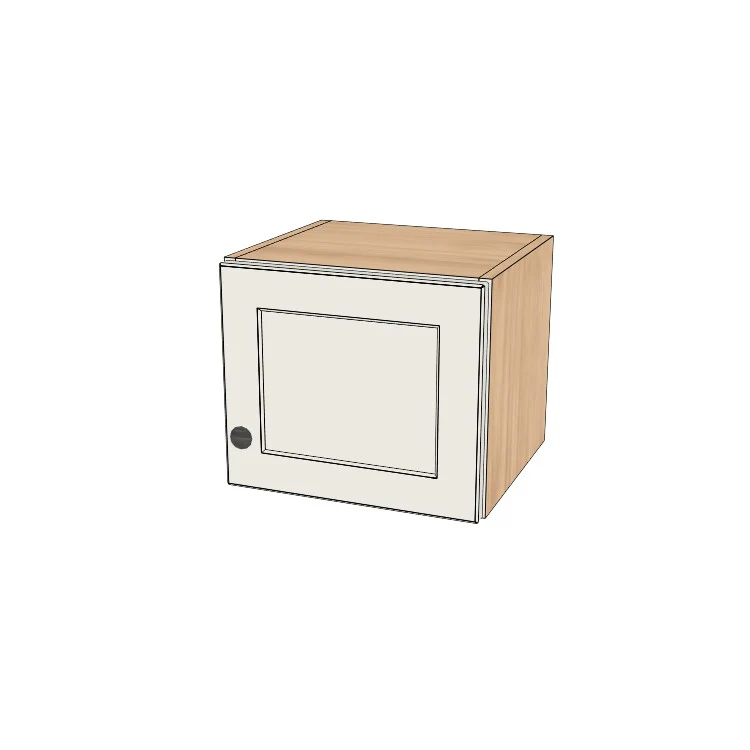 14" Wide x 12" High Wall Cabinet - (Hardrock Maple Boxes - Painted Doors)