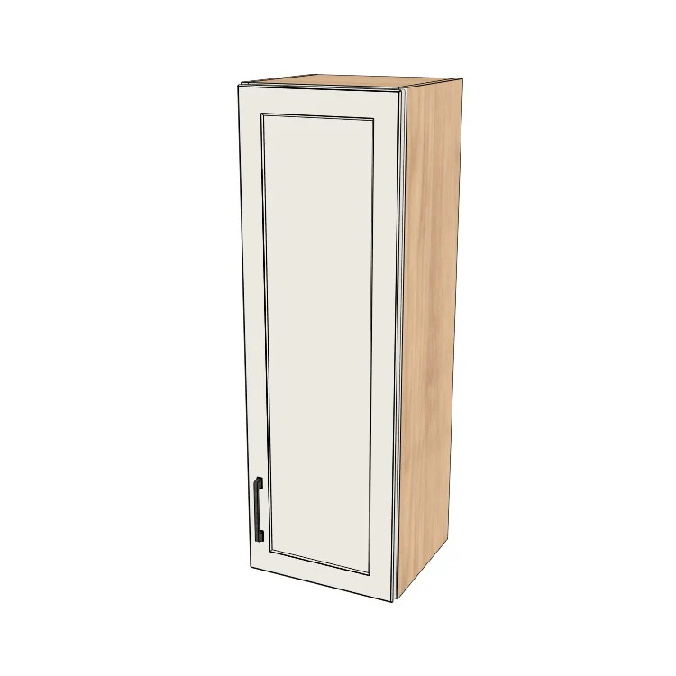 14" Wide x 42" High Wall Cabinet - (Ply Wood Boxes - Painted Doors)