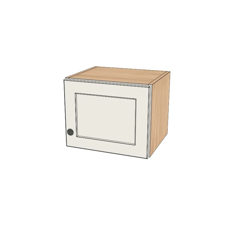 15" Wide x 12" High Wall Cabinet - (Hardrock Maple Boxes - Painted Doors)