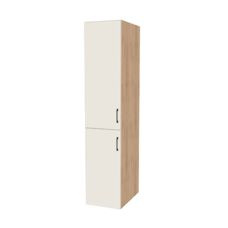 17" Wide Tall Pantry Cabinet - (Ply Wood Boxes - Flat Panel Doors) 24 D