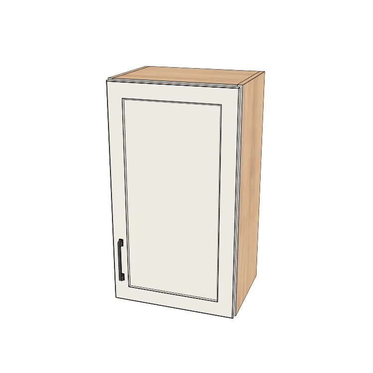 17" Wide x 30" High Wall Cabinet - (Ply Wood Boxes - Thermofoil Doors)