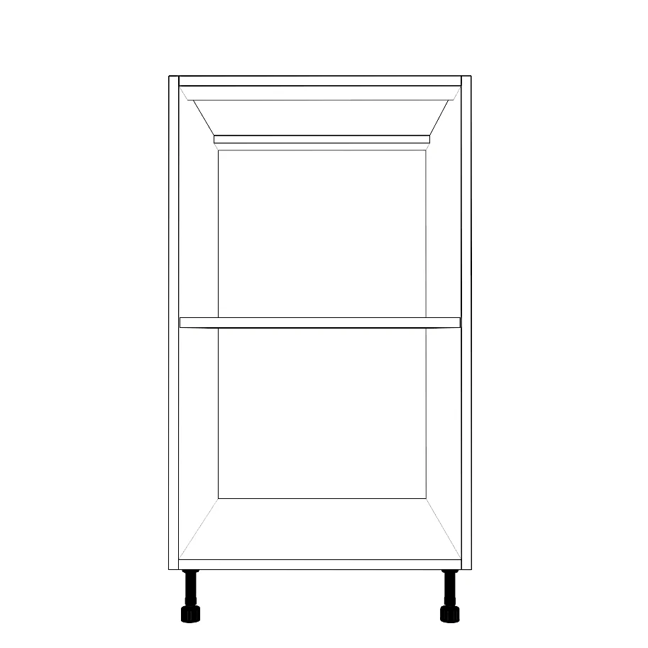 19" Wide Base Cabinet - Thermofoil Doors - Image 2