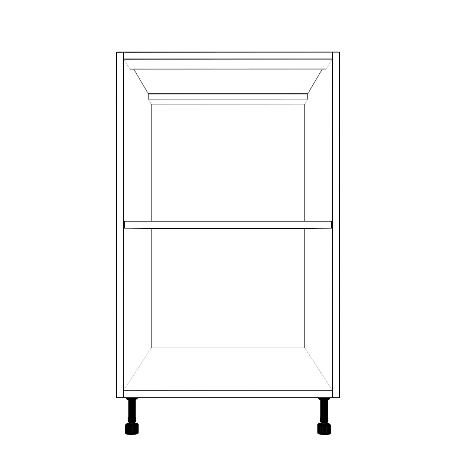 20" Wide Base Cabinet - Thermofoil Doors - Image 2