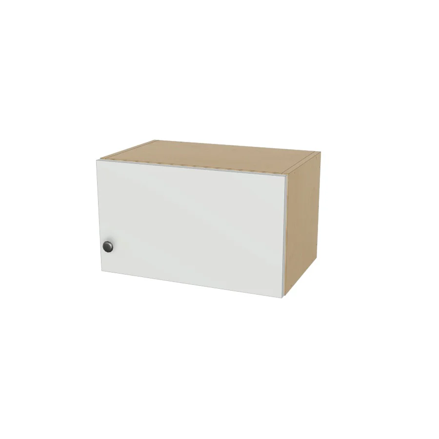 20" Wide x 12" High Wall Cabinet - (Ply Wood Boxes - Flat Panel Doors)