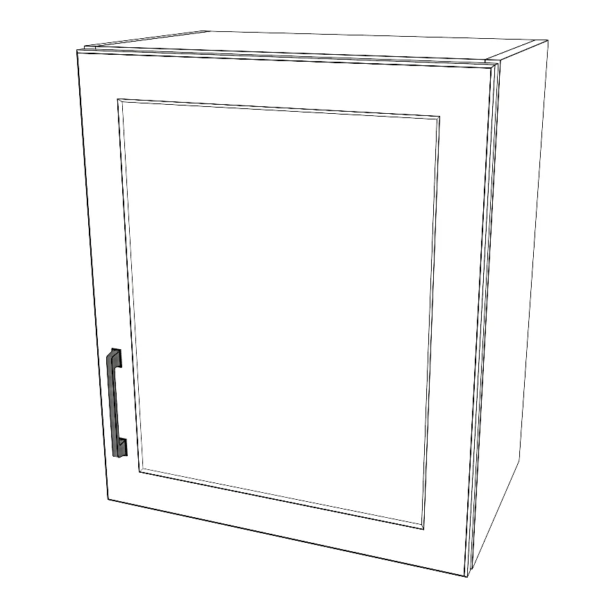 20" Wide x 24" High Wall Cabinet - Painted Doors