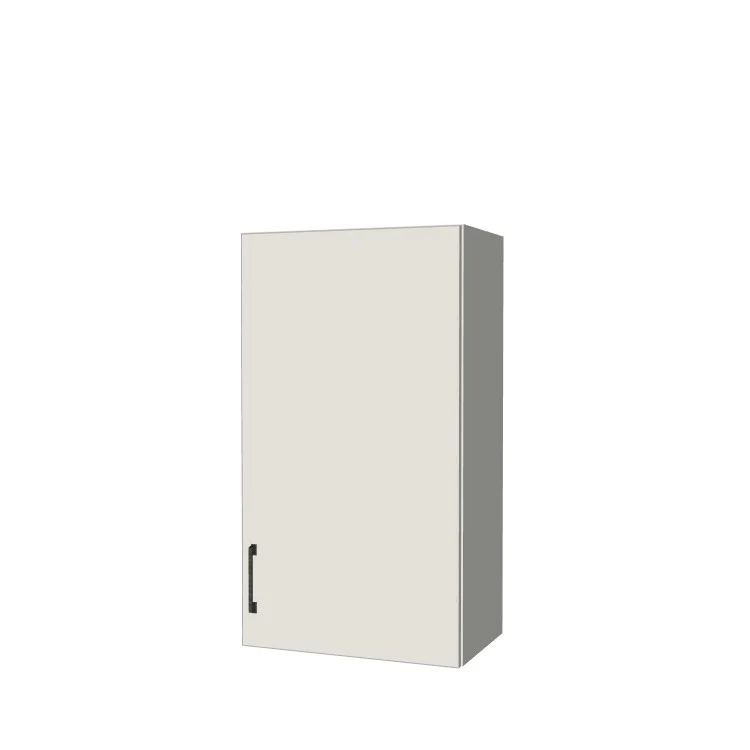 20" Wide x 36" High Wall Cabinet - (White Melamine Boxes - Flat Panel Doors)