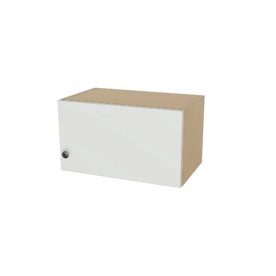 21" Wide x 12" High Wall Cabinet - (Ply Wood Boxes - Flat Panel Doors)