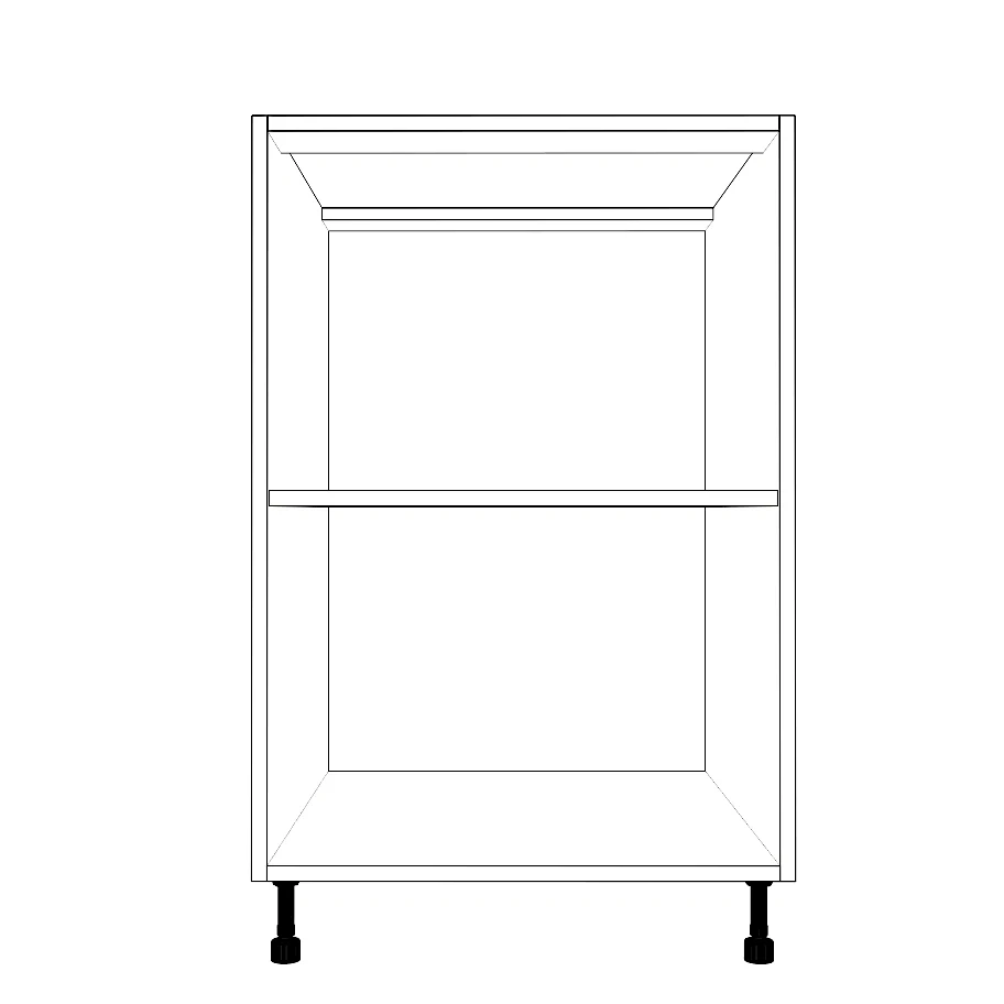 22" Wide Base Cabinet - Thermofoil Doors - Image 2