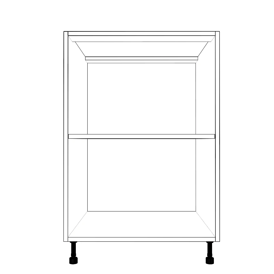 23" Wide Base Cabinet - Thermofoil Doors - Image 2