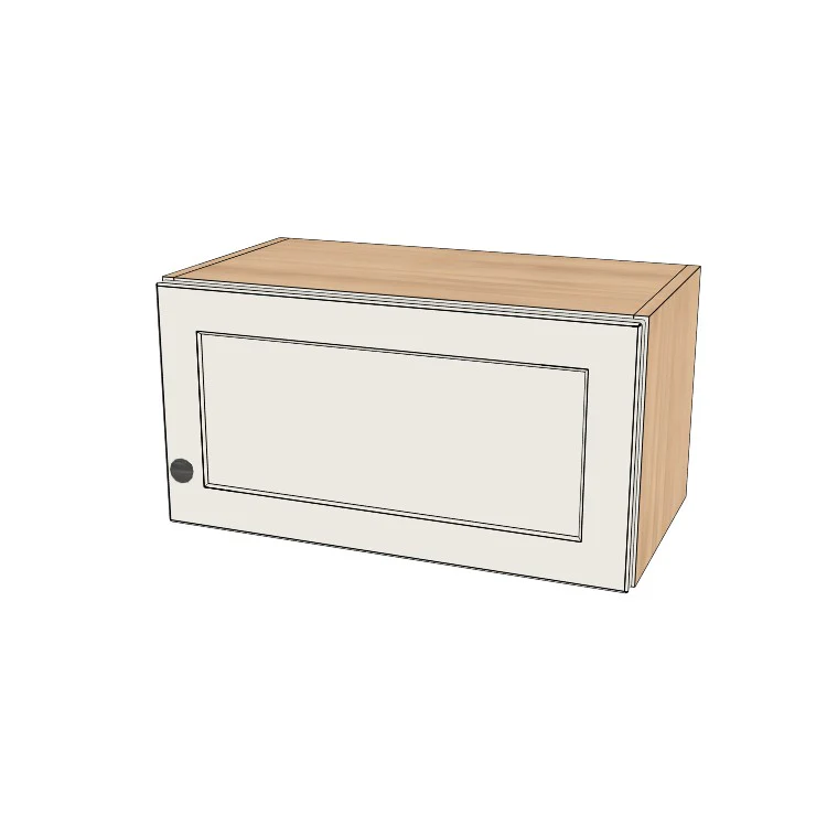 23" Wide x 12" High Wall Cabinet - (Ply Wood Boxes - Painted Doors)