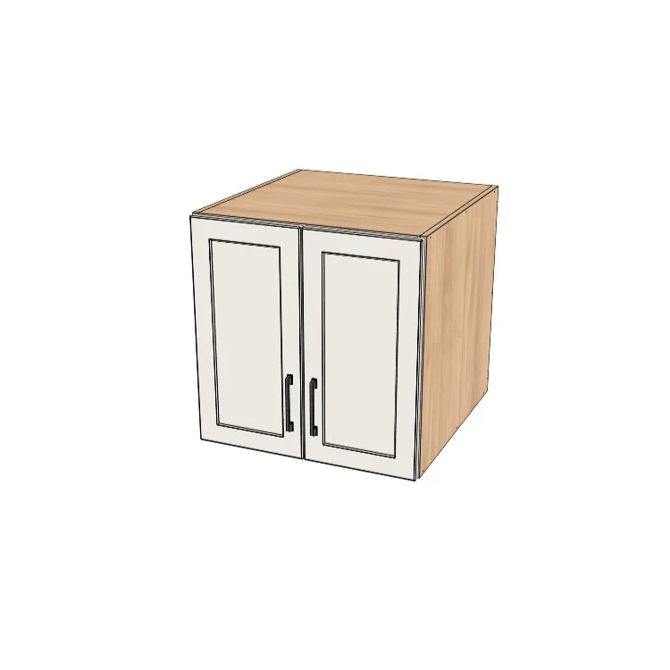 24" Wide x 24" High x 24" Deep Fridge/Stove Cabinet - (Ply Wood Boxes - Thermofoil Doors)