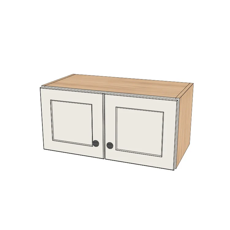 25" Wide x 12" High Wall Cabinet - (Ply Wood Boxes - Painted Doors)