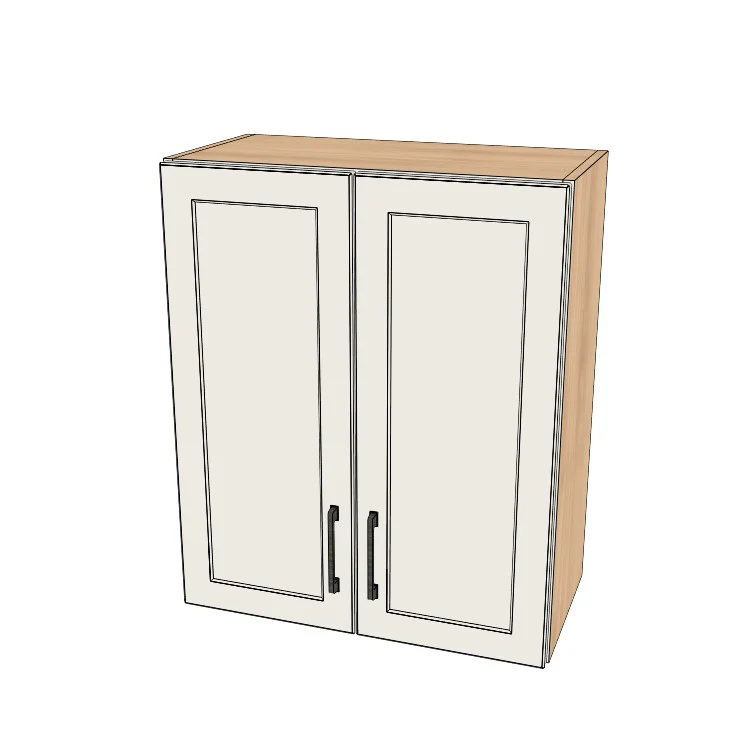 25" Wide x 30" High Wall Cabinet - (Ply Wood Boxes - Painted Doors)