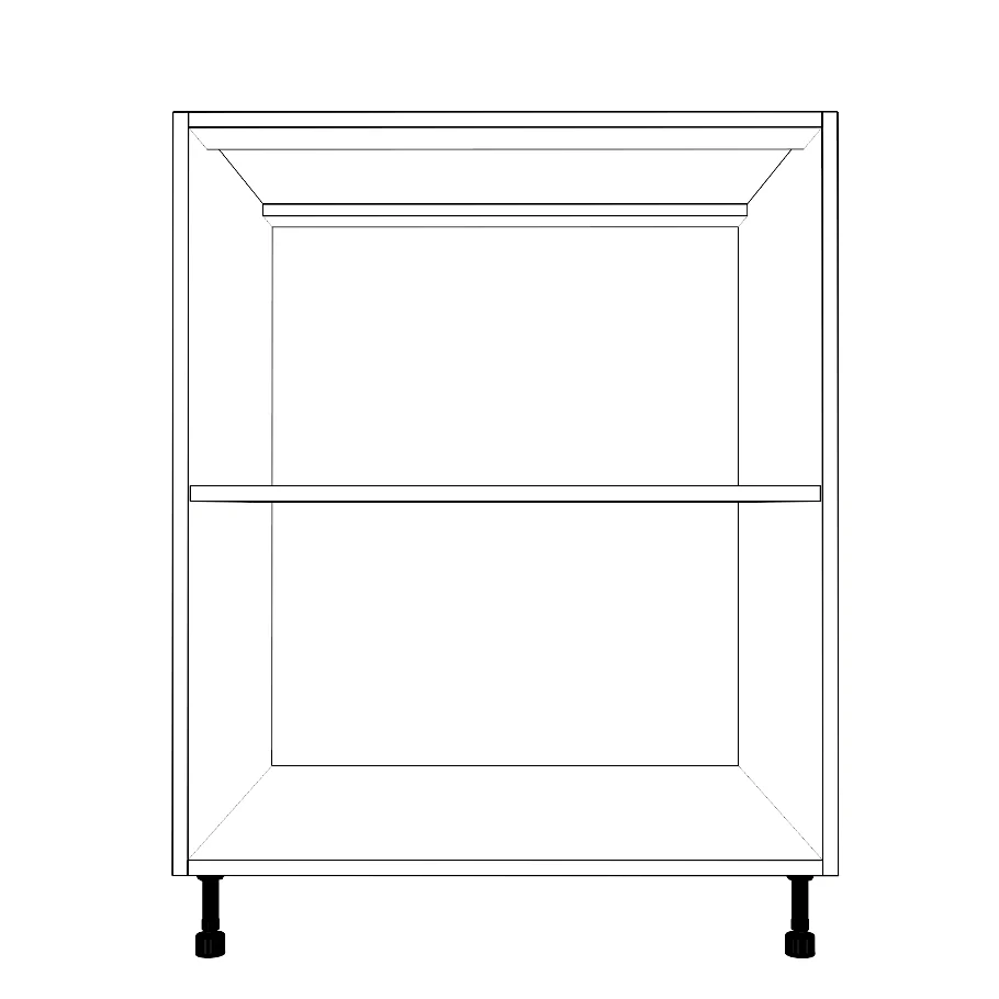 27" Wide Base Cabinet - Thermofoil Doors - Image 2