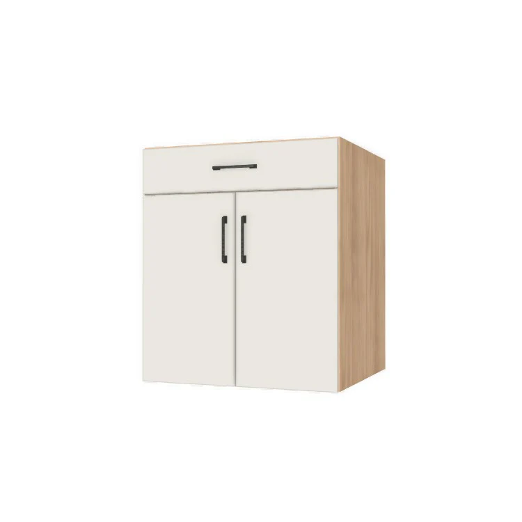 27" Wide Base Cabinet With Drawer On Top - (Ply Wood Boxes - Flat Panel Doors)