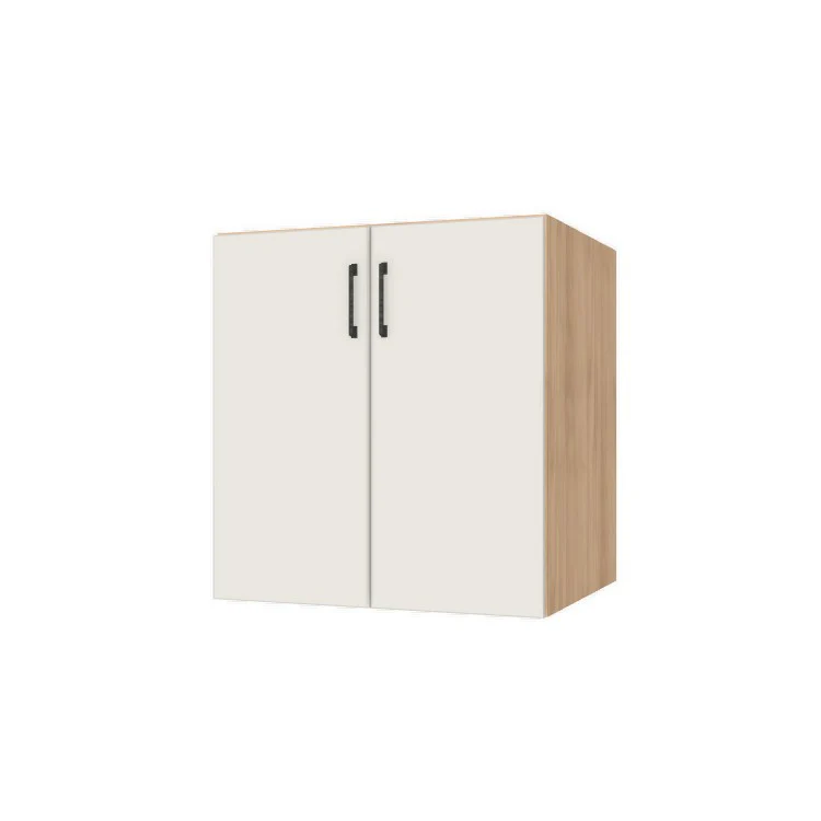 29" Wide Base Cabinet - (Hardrock Maple Melamine Boxes - Flat Panel Doors)