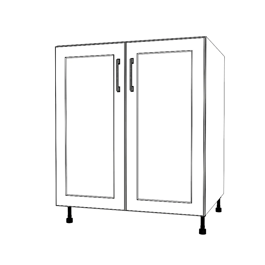 29" Wide Base Cabinet - Painted Doors