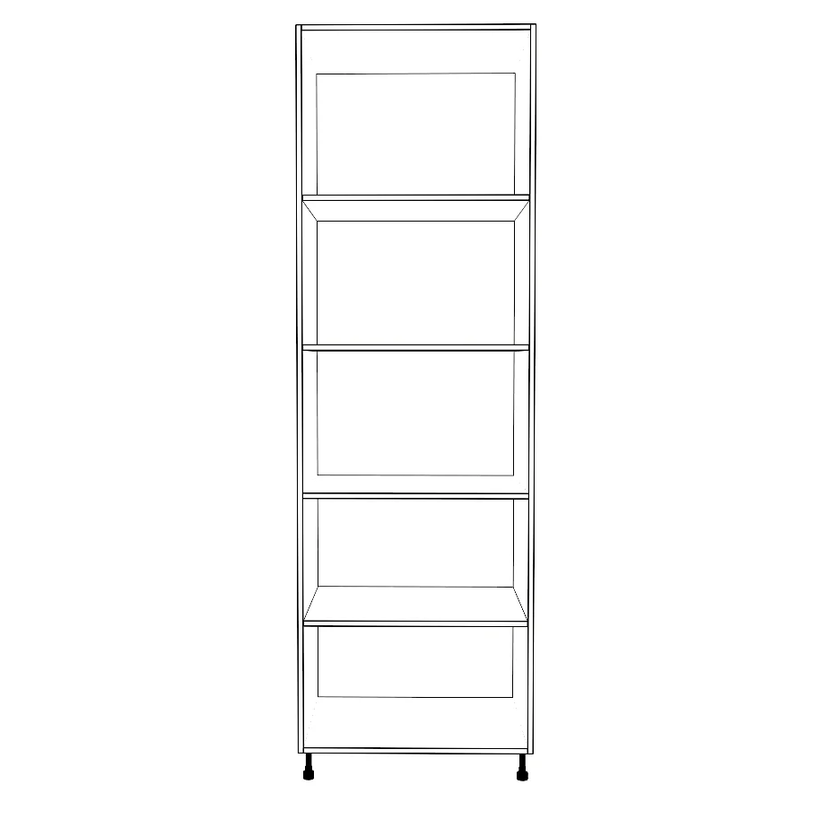 29" Wide Tall Pantry Cabinet - Painted Doors - Image 2