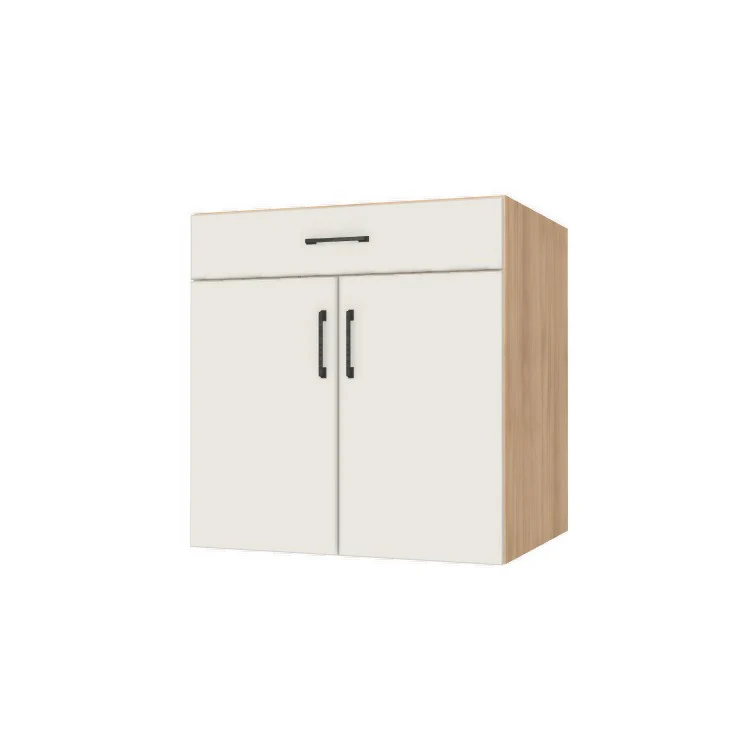 30" Wide Base Cabinet With Drawer On Top - (Ply Wood Boxes - Flat Panel Doors)
