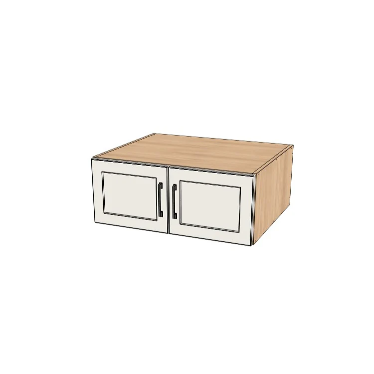 30" Wide x 12" High x 24" Deep Fridge/Stove Cabinet - (Ply Wood Boxes - Painted Doors)
