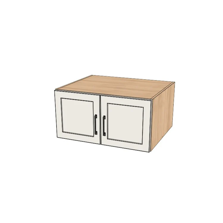 30" Wide x 15" High x 24" Deep Fridge/Stove Cabinet - (Ply Wood Boxes - Painted Doors)