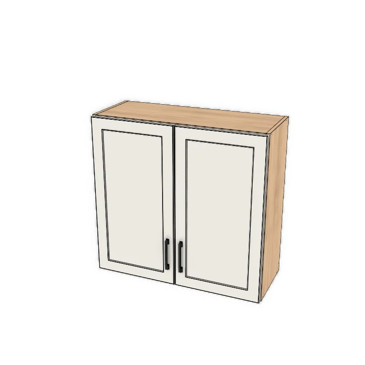 32" Wide x 30" High Fridge/Stove Cabinet - (Ply Wood Boxes - Painted Doors)