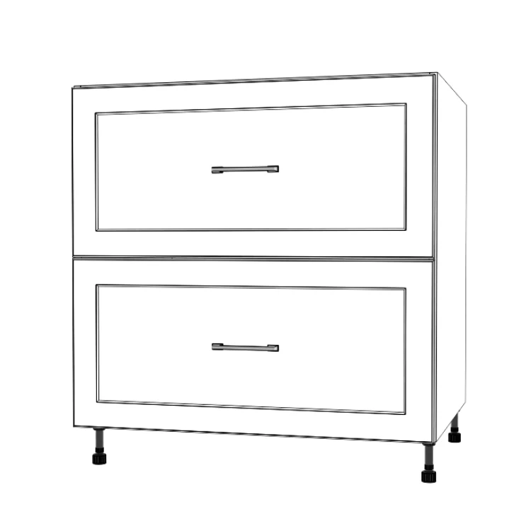 33" Wide Drawer Cabinet - Thermofoil Doors - Image 5