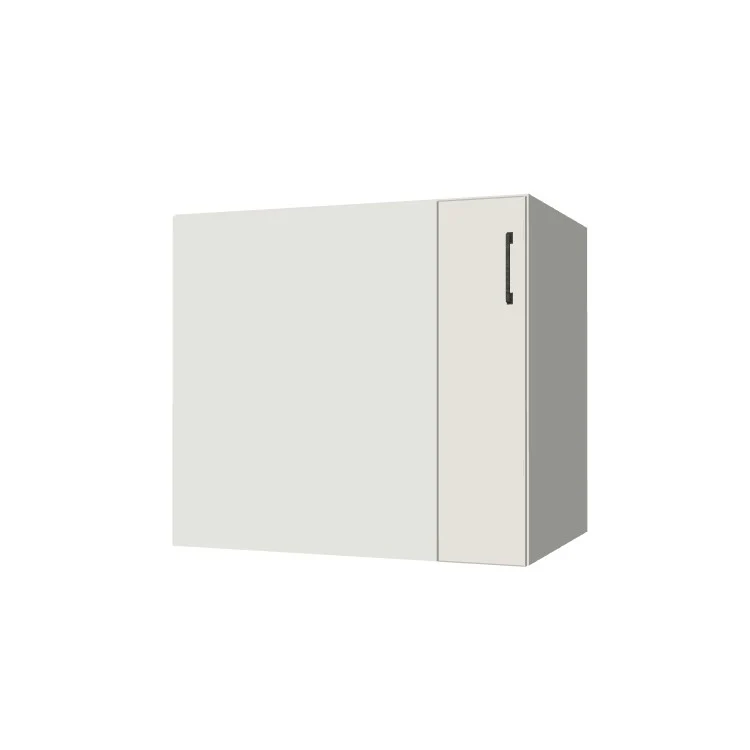 34" Blind Corner Base Cabinet - Door on Right/Left Side - (White Melamine Boxes - Flat Panel Doors) - Image 2