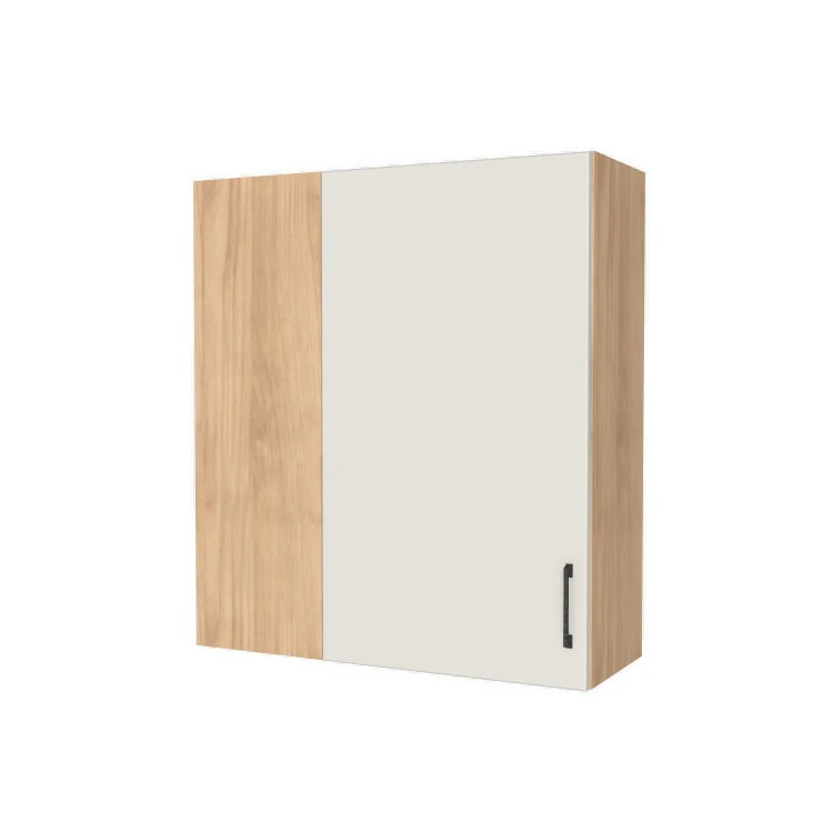 34" Wide 38" High Blind Corner Wall Cabinet - Door on Right/Left Side - (Ply Wood Boxes - Flat Panel Doors)