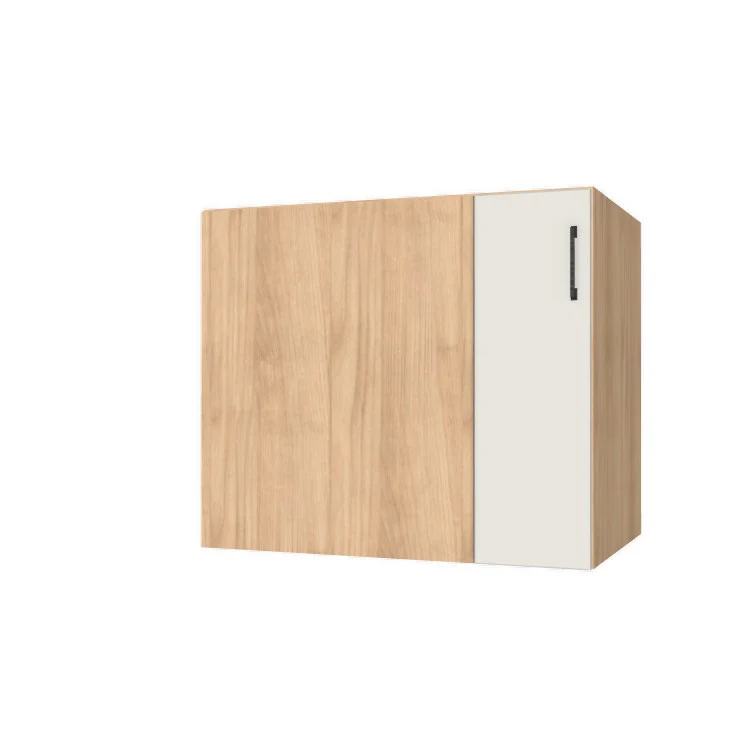 36" Blind Corner Base Cabinet - Door on Right/Left Side - (Hardrock Maple Melamine Boxes - Flat Panel Doors) - Image 2