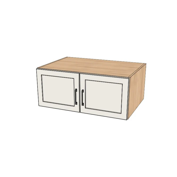 36" Wide x 15" High x 24" Deep Fridge/Stove Cabinet - (Ply Wood Boxes - Painted Doors)