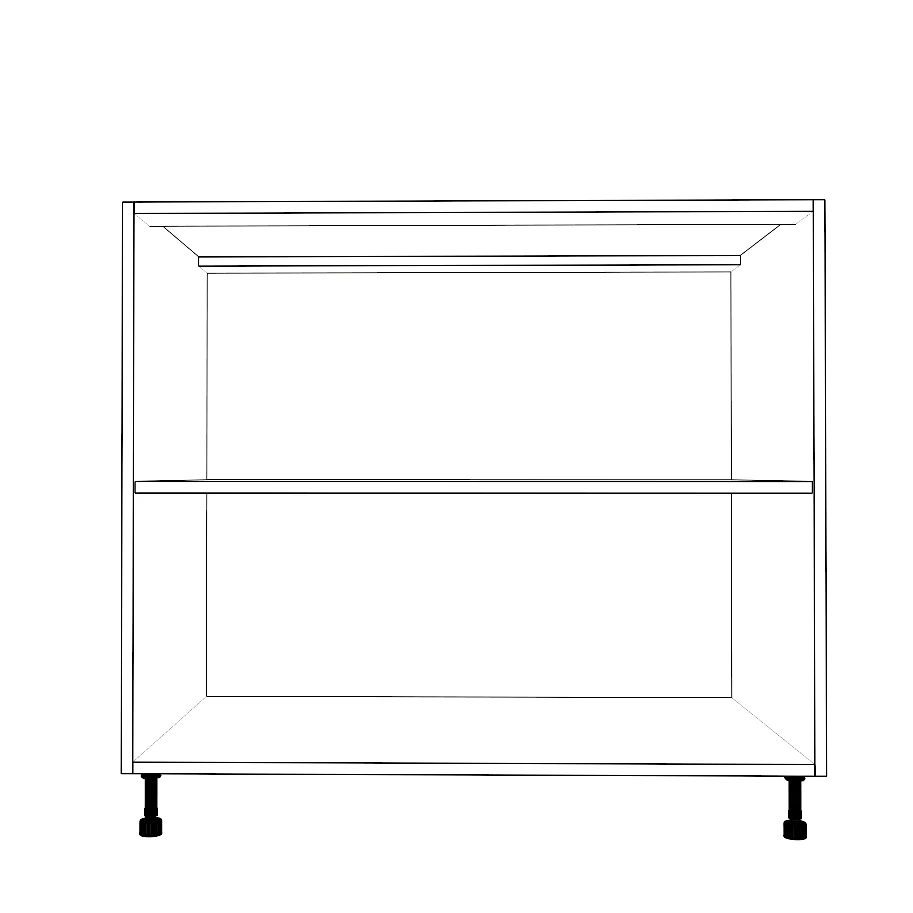 38" Blind Corner Base Cabinet - Door on Right/Left Side - Painted Doors - Image 2