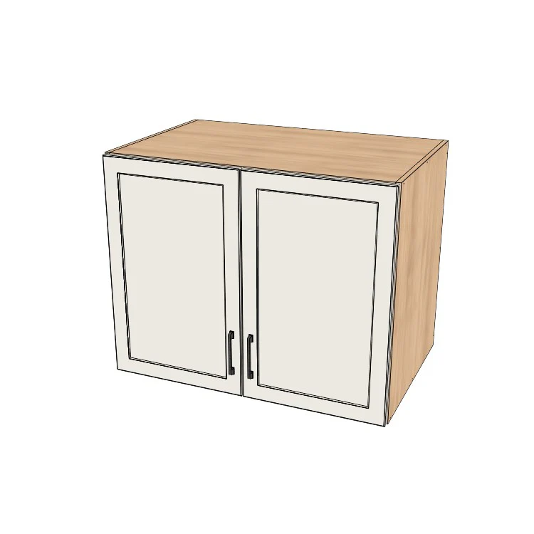 38" Wide x 30" High x 24" Deep Fridge/Stove Cabinet - (Ply Wood Boxes - Painted Doors)