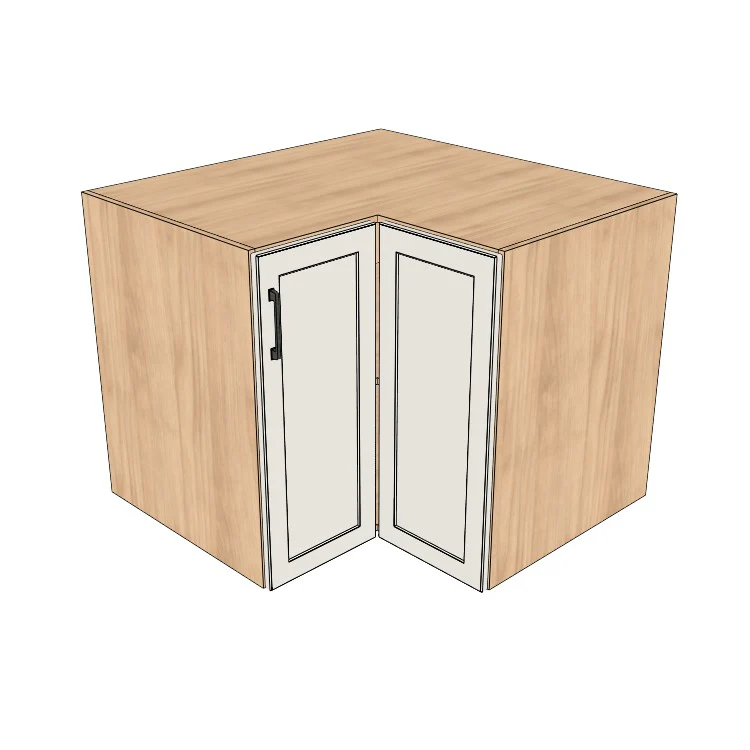 38x38" L Shape Base Corner Cabinet - (Ply Wood Boxes - Painted Doors)