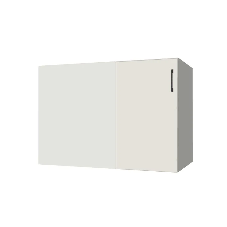 44" Blind Corner Base Cabinet - Door on Right/Left Side - (White Melamine Boxes - Flat Panel Doors) - Image 2