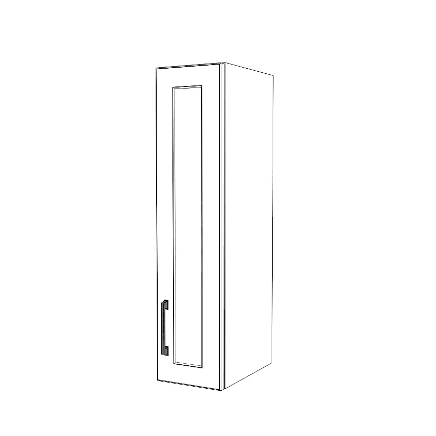 7" Wide x 34" High Wall Cabinet - Thermofoil Doors