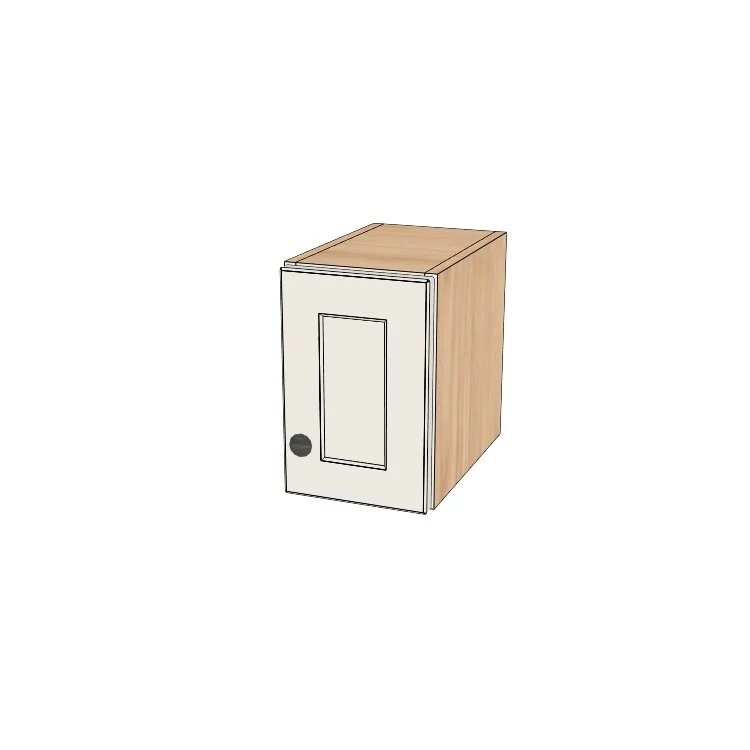 8" Wide x 12" High Wall Cabinet - (Ply Wood Boxes - Painted Doors)
