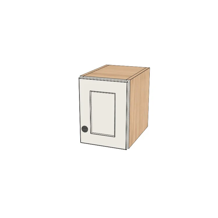 9" Wide x 12" High Wall Cabinet - (Hardrock Maple Boxes - Thermofoil Doors)