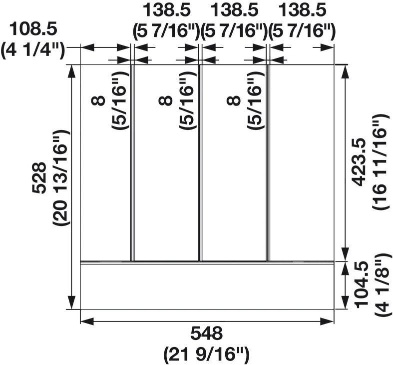 Multipurpose Insert - Fineline⢠- Up to 24" Wide - Image 4